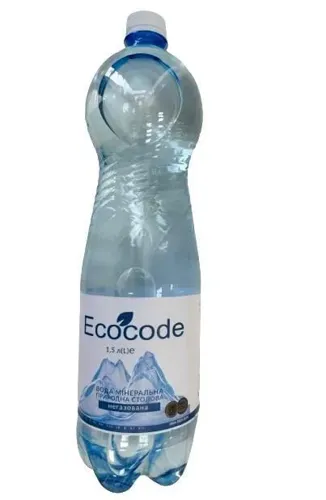 Вода мінеральна Ecocode негазована, 1,5 л