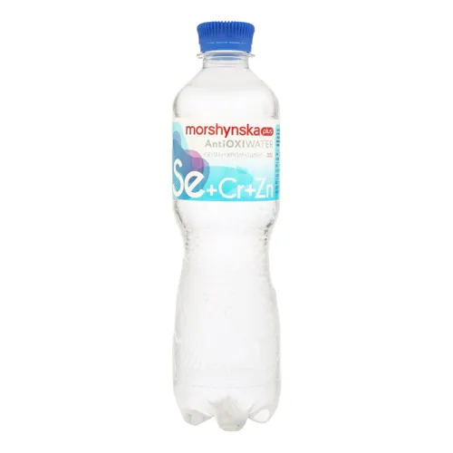 Напій безалкогольний негазований Селен+Хром+Цинк AntiOxiwater Моршинська Плюс