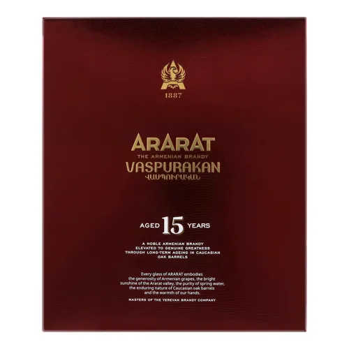 Коньяк 0.7л 40% вірменський Vaspurakan Ararat