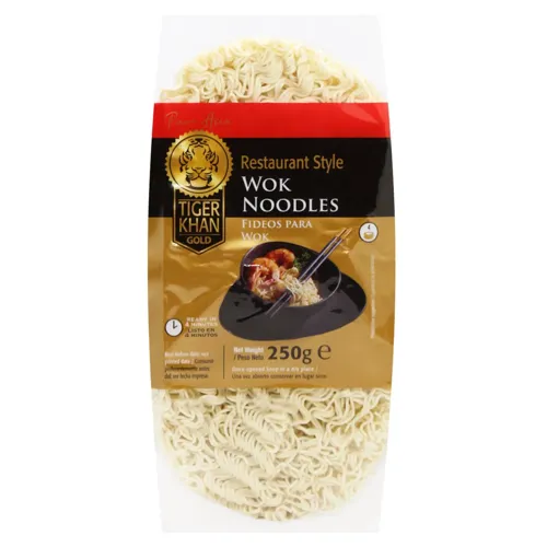 Макаронні вироби Tiger Khan Локшина вок 250г