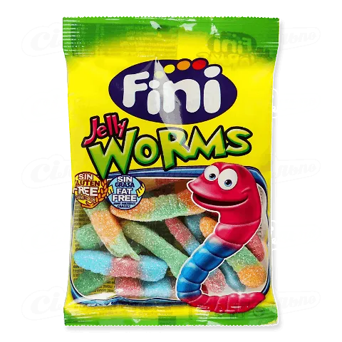 Цукерки Fini Jelly Sharks желейні, 90г