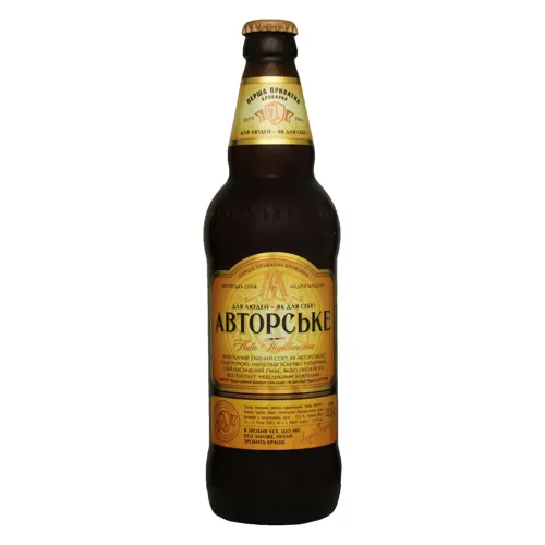 Пиво 0.5л 6.8% світле ППБ Авторське