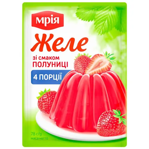 Желе Мрія Полуниця 90г