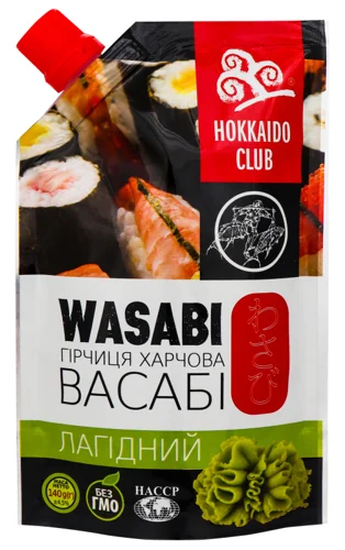 Васабі Лагідний Hokkaido Club Додаткового Помелу д/п, 140г