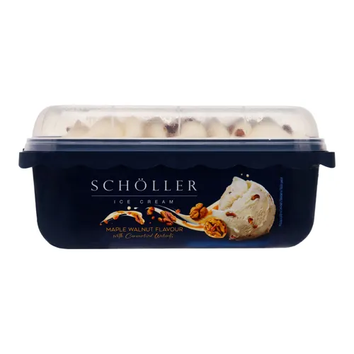 Морозиво з кленовим сиропом та волоськими горіхами Scholler п/у 559г