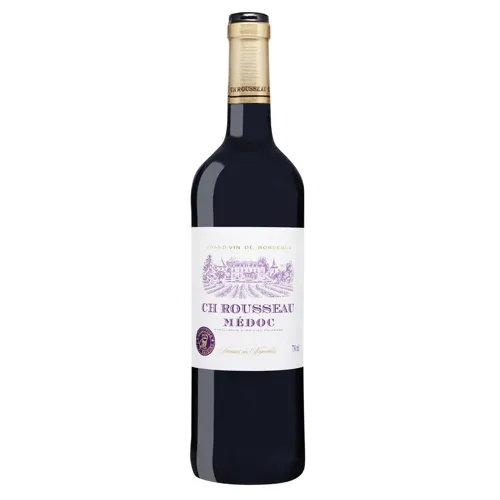 Вино CH Rousseau Medoc червоне сухе 13,5% 0,75л