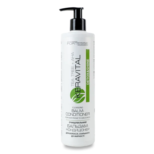 Бальзам-Кондиціонер Для Волосся Схильного До Жирності Detox&Shine KeraVital Fortesse, 400мл