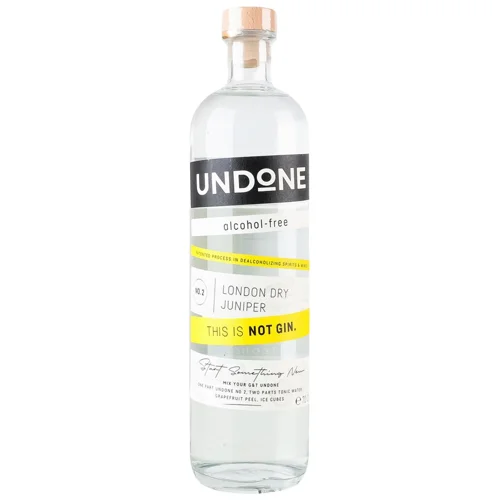 Напій безалкогольний Undone No.2 London Dry Juniper Not Gin 0,7л