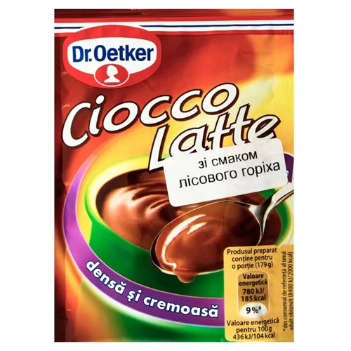 Гарячий шоколад Dr. Oetker зі смаком лісового горіха 25г
