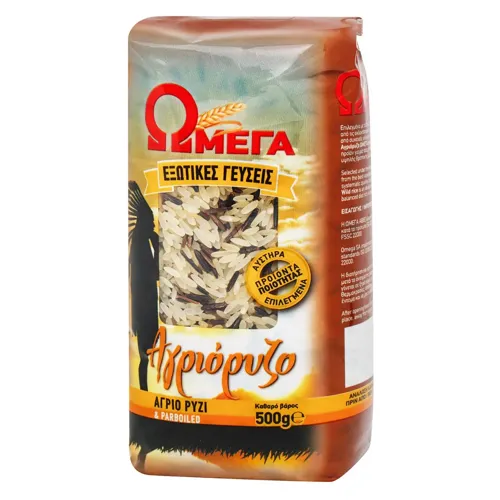 Рис Omega дикий довгий 500г