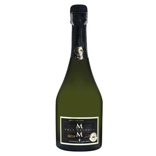 Вино ігристе Marques de la Concordia Tapas Cava Gran Reserva біле брют 12% 0,75л
