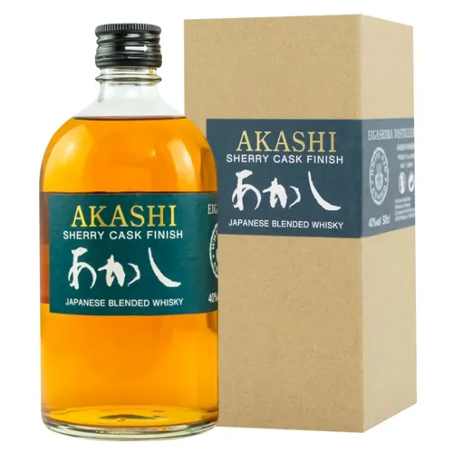 Віскі Akashi Sherry 40% 0,5л
