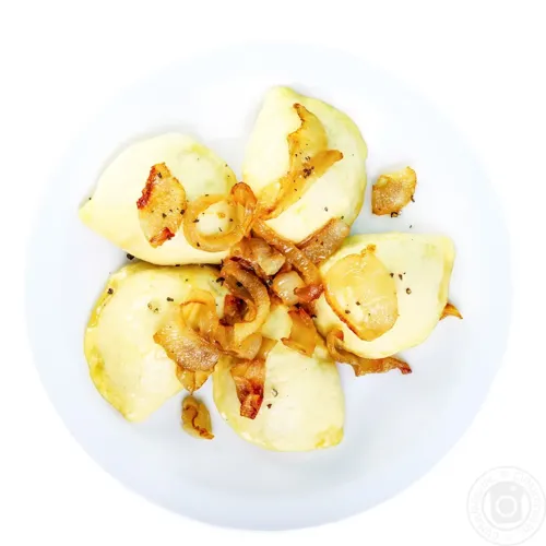 Вареники домашні з картоплею