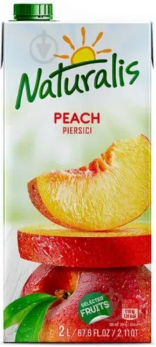 Нектар Naturalis персиковий, 2л