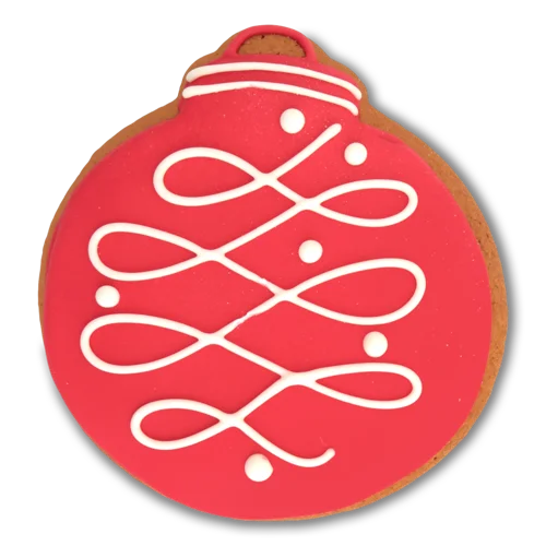 Пряник Сувенірний Ялинкова Прикраса, в/ґ, 40г