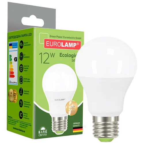 Лампа Eurolamp eko світлодіодна А60 12W E27