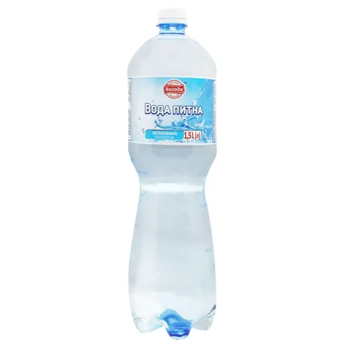 Вода негазована Вигода 1,5л