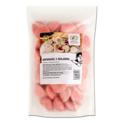 Вареники З Вишнею, Вищого Ґатунку, Картонна Упаковка, 750г