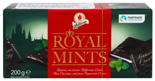 Шоколад Halloren Royal Mints