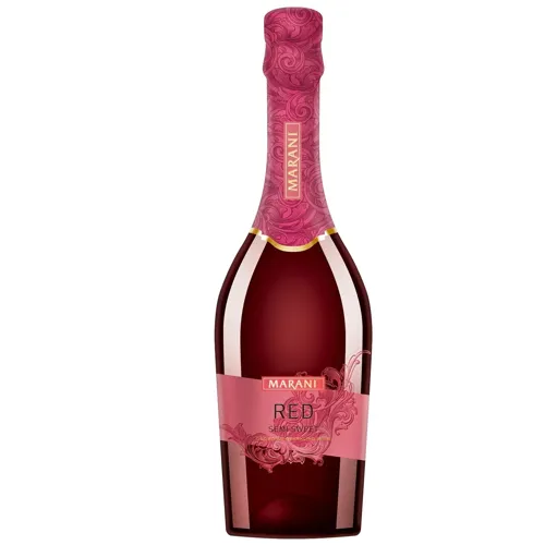 Вино ігристе Marani Red червоне напівсолодке 12% 0,75л