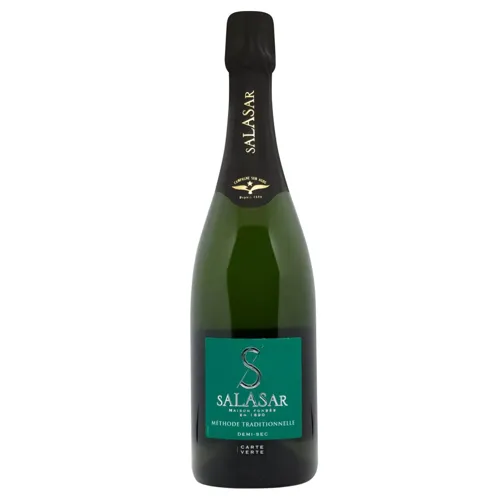 Вино ігристе Salasar Blanquette de Limoux біле напівсухе 11,5% 0,75л
