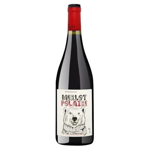 Вино Jules Lebegue Merlot червоне сухе 13% 0,75л