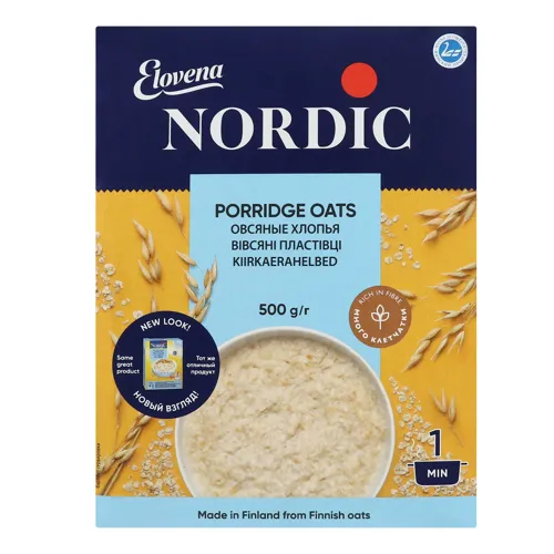Пластівці вівсяні Nordic к/у 500г