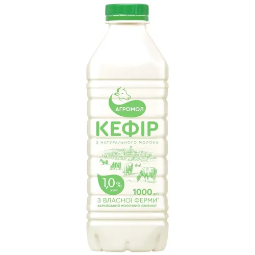 Кефір Агромол 1% 1000г