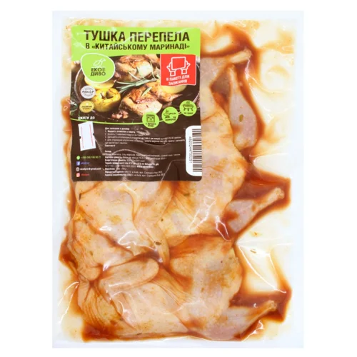 Тушка перепела Екодиво в китайському маринаді 500г