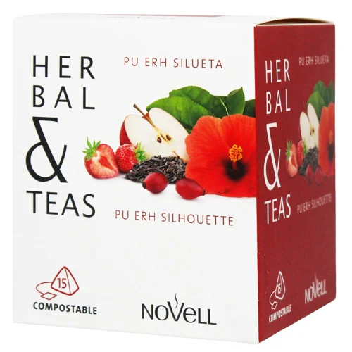 Чай Novell Herbal and Teas Пуер 15шт. И030