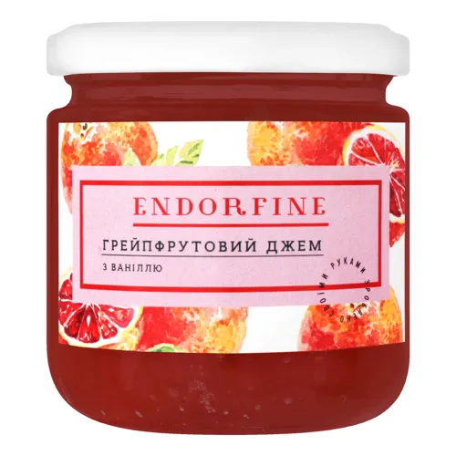 Джем грейпфрутовий з ваніллю Endorfine 234г