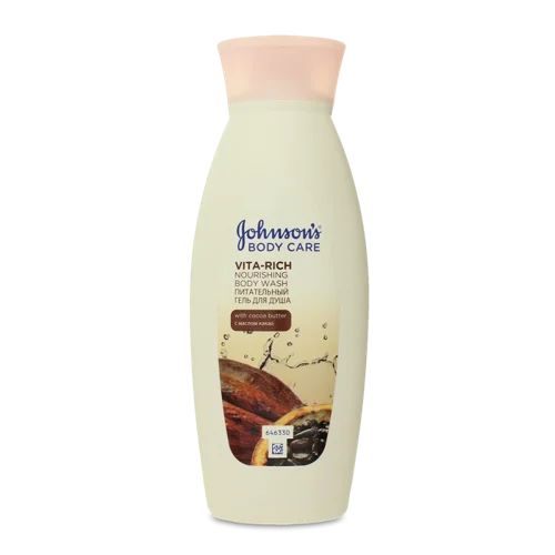 Гель для Душу Живильний з Олією Какао Vita-Rich Body Care Johnson's, 250мл