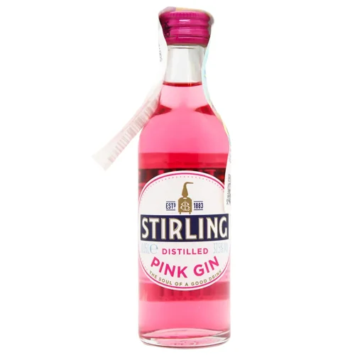Джин Stirling Pink Gin 37,5% 0,05л