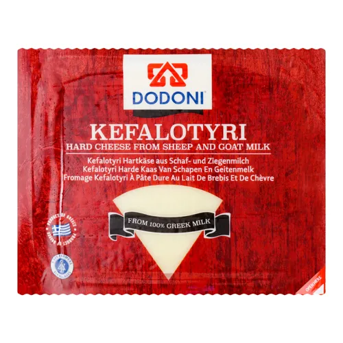 Сир твердий Kefalotyri Dodoni 40% вищого ґатунку 250г