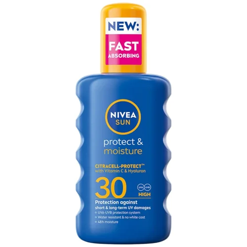 Спрей сонцезахисний Nivea Sun Protect & Moisture SPF30 200мл