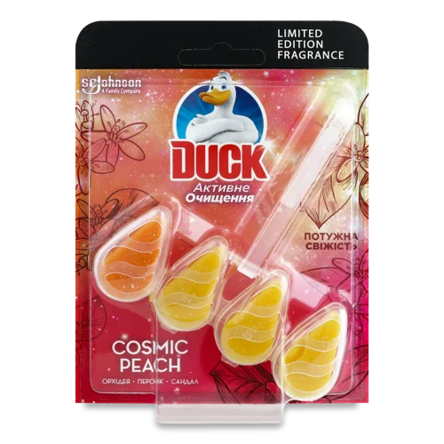 Очищувач Унітазу Підвісний Cosmic Peach Активне Очищення, 38.6г
