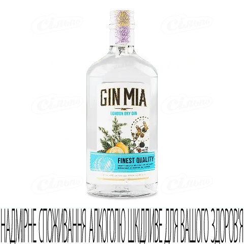 Джин Gin Mia Лондонський сухий, 0,7л