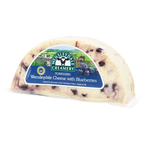 Сир Wensleydale Yorkshire з лохиною 50%