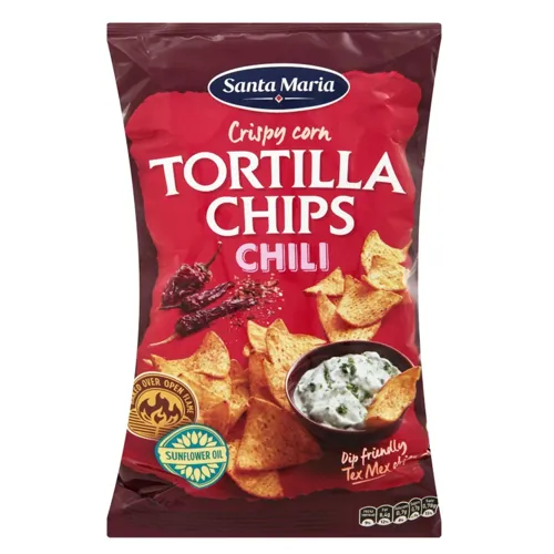 Чіпси з чилі кукурудзяні 185г