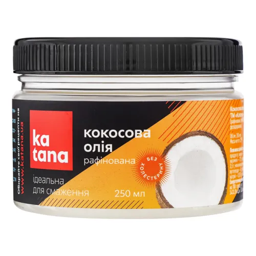Олія кокосова рафінована Katana п/б 250мл