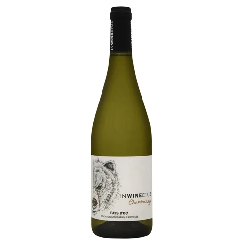 Вино Inwinectus Chardonnay біле сухе 13% 0,75л