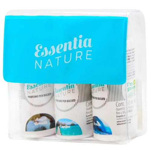 Парфуми для білизни Essentia Nature Ocean, Angel, Caribe 3шт*50мл