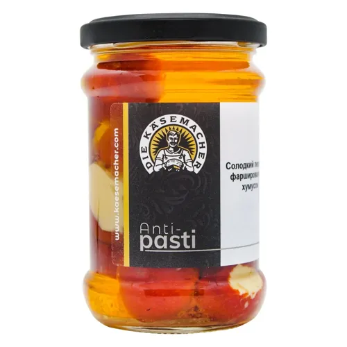 Перець Die Kasemacher фарширований з хумусом 250г