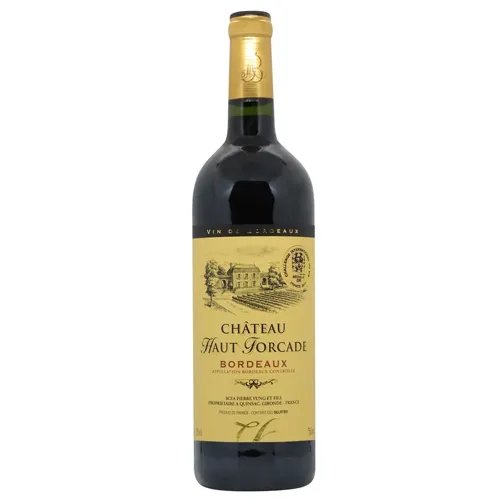 Вино Chateau Haut Forcade червоне сухе 13% 0,75л