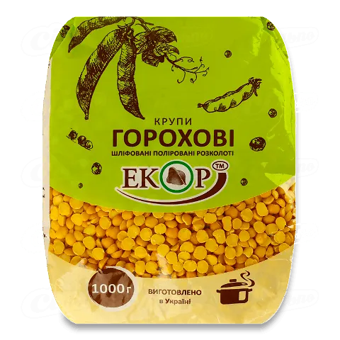 Крупа Екор горохова, 0,9кг