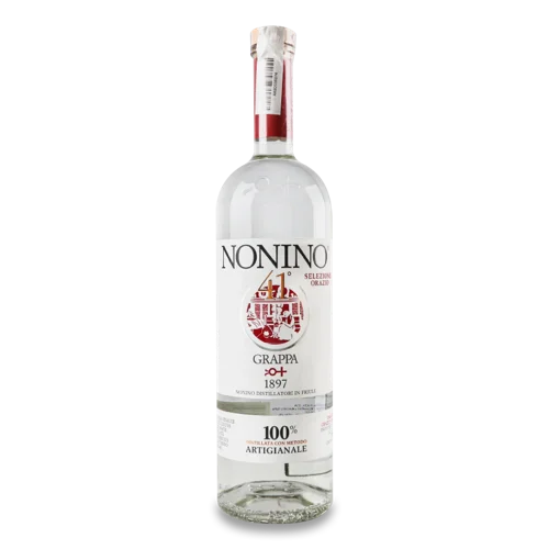 Граппа Вищого Ґатунку Nonino, 41% Алкоголь, 1л, Пластикова Пляшка