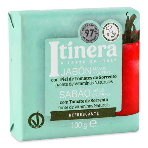 Туалетне Мило Refreshing Sorrento Томатні Шкірки, Натуральне, 100г