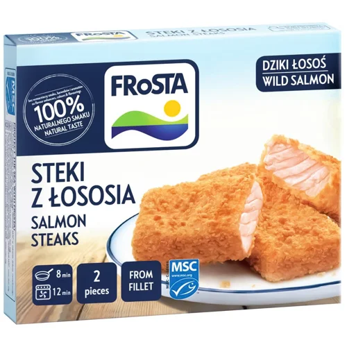 Стейки з лосося FRoSTA 200г