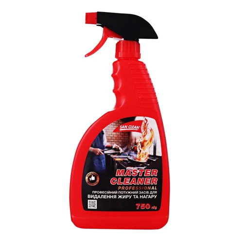 Засіб San Clean для видалення жиру та сажі 0.75л