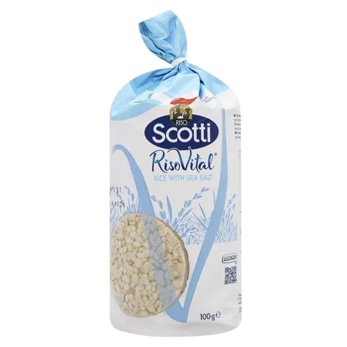Хлібці Riso Scotti рисові з морською сіллю 100г